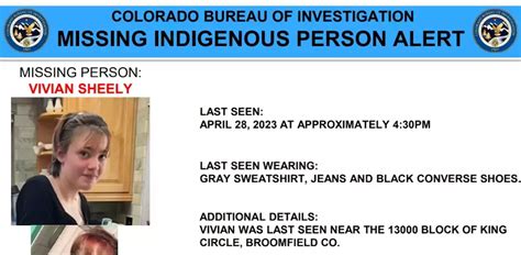 Missing Indigenous Person Alert issued for teenage girl last seen in Denver